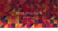 Desktop Screenshot of ericadreisbach.com